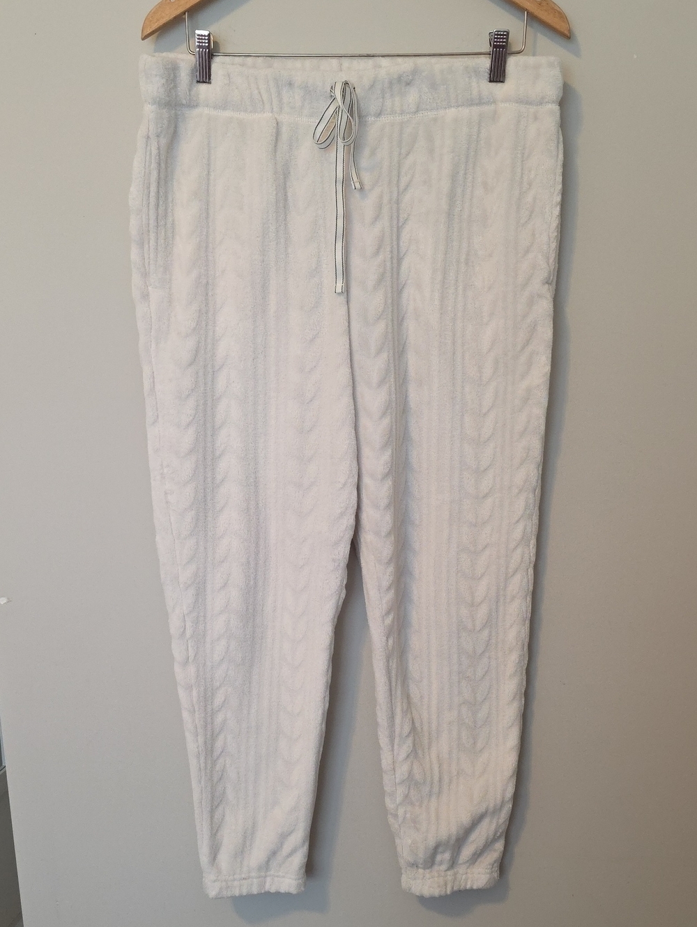 Joyspun Textured Plush Fleece Sleep Joggers